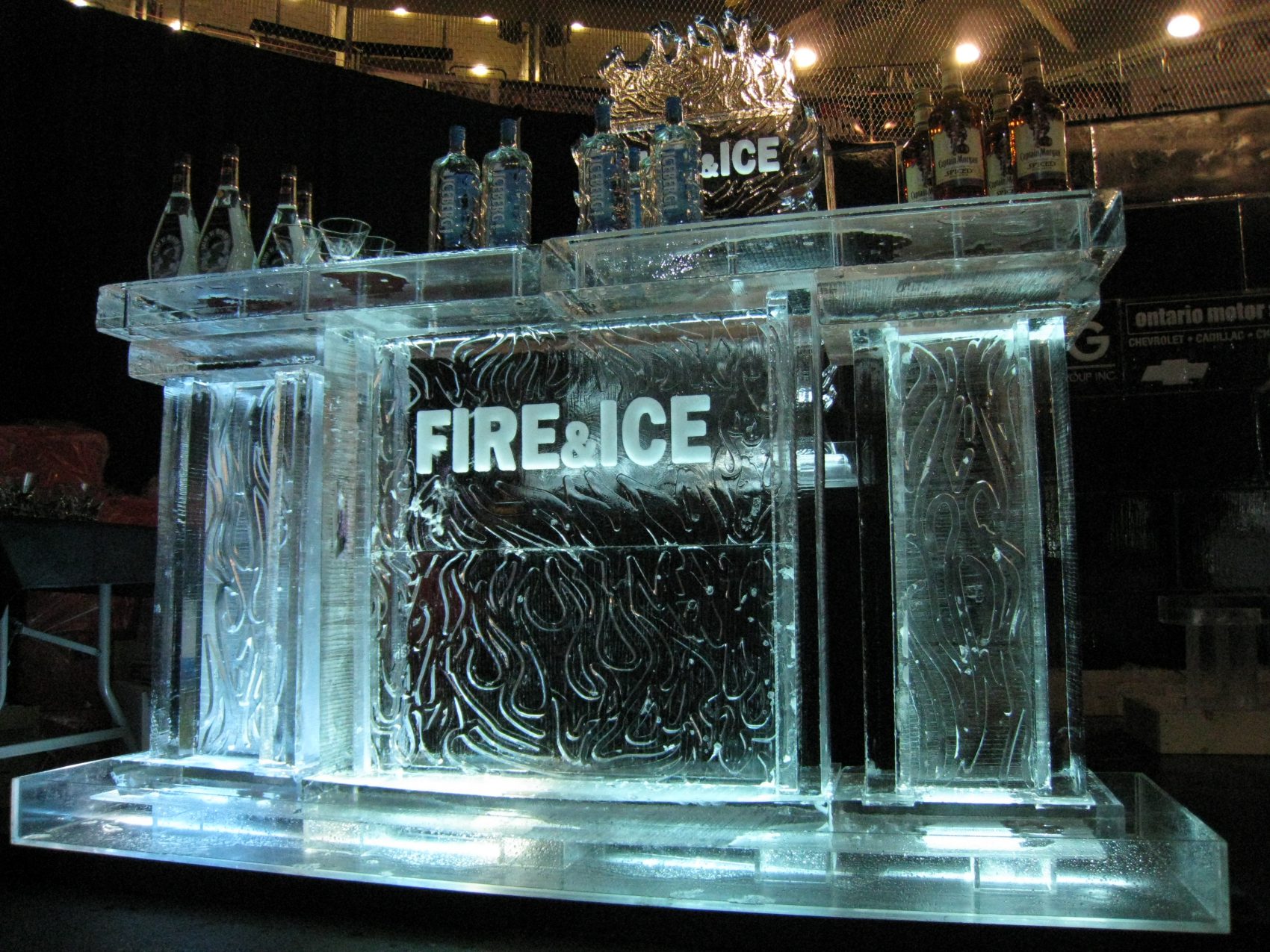 Fire and Ice Ice Bar