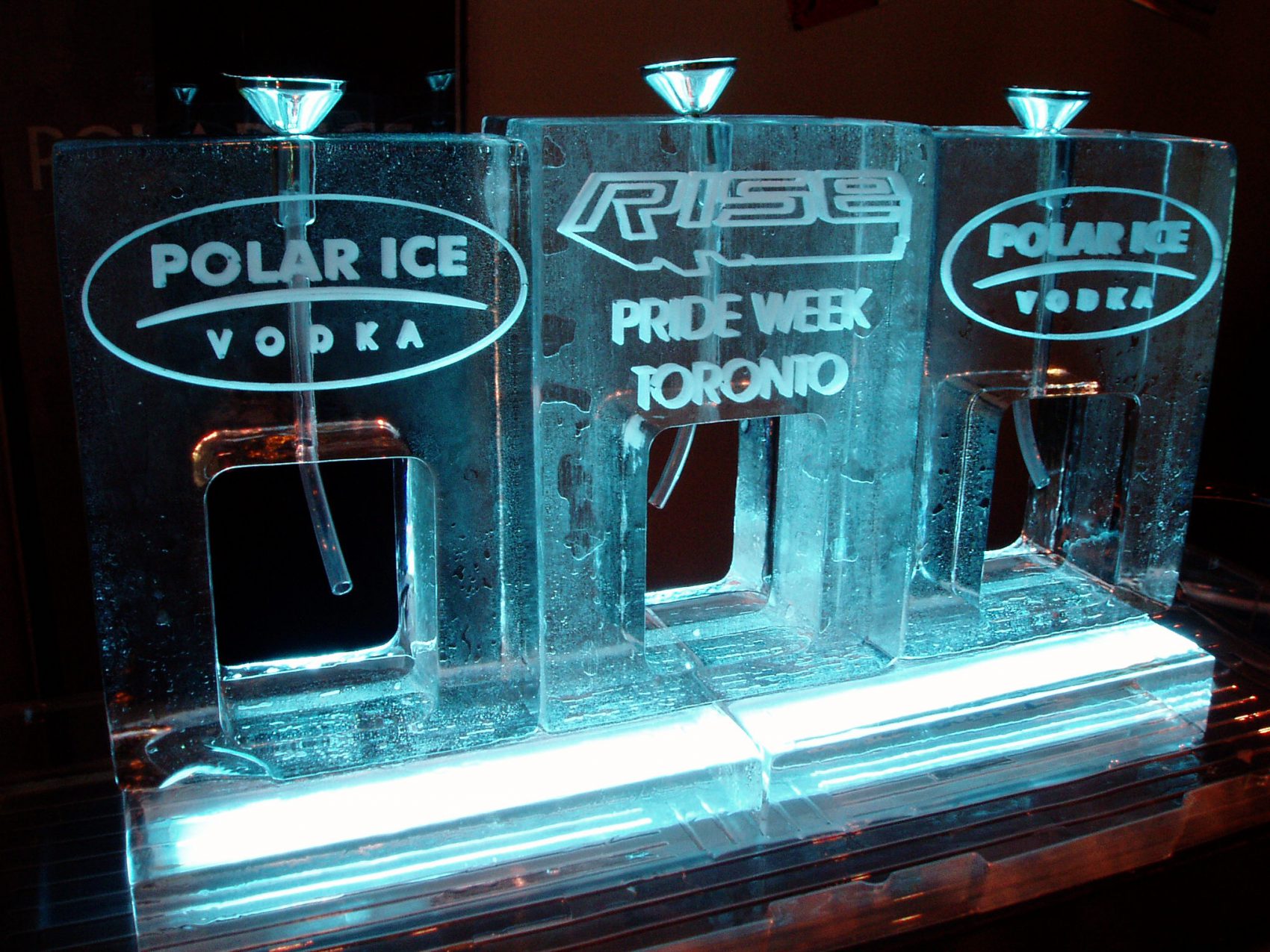 Polar Ice Vodka Ice Luge